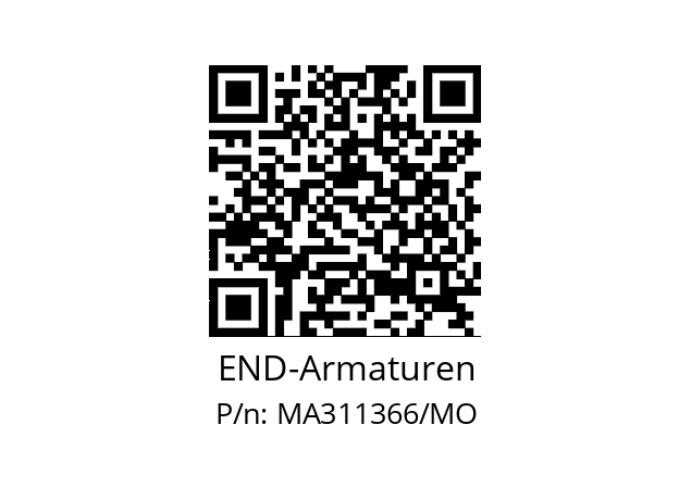   END-Armaturen MA311366/MO