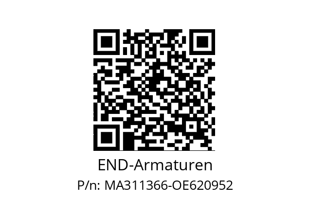   END-Armaturen MA311366-OE620952