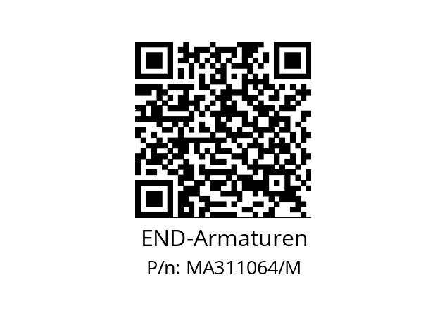   END-Armaturen MA311064/M