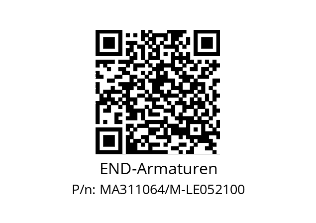   END-Armaturen MA311064/M-LE052100