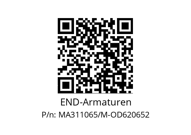   END-Armaturen MA311065/M-OD620652