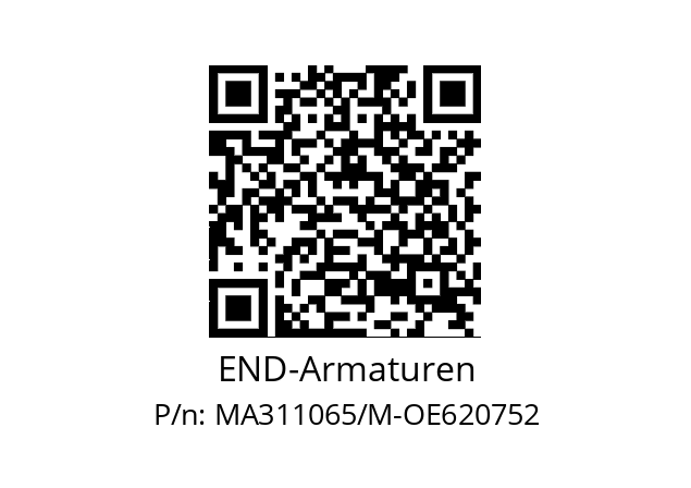   END-Armaturen MA311065/M-OE620752