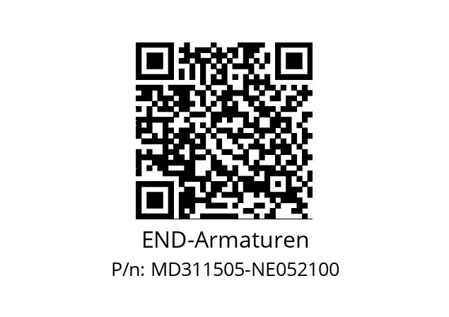   END-Armaturen MD311505-NE052100