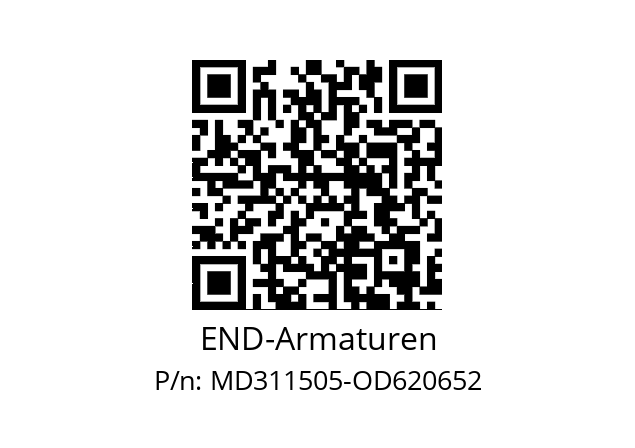   END-Armaturen MD311505-OD620652