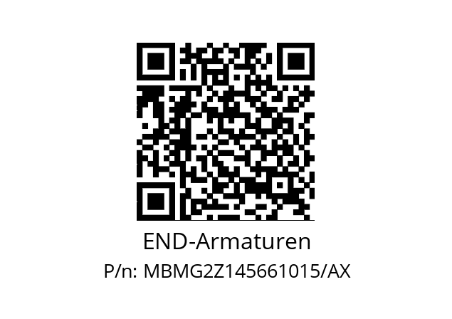   END-Armaturen MBMG2Z145661015/AX