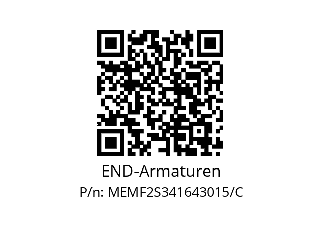   END-Armaturen MEMF2S341643015/C