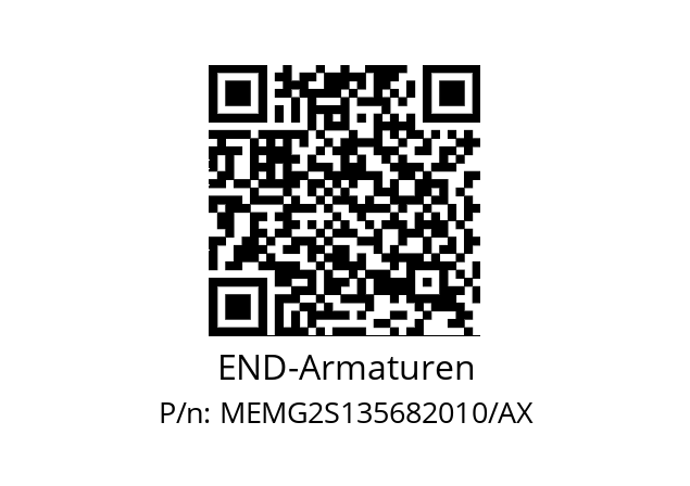   END-Armaturen MEMG2S135682010/AX