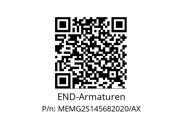   END-Armaturen MEMG2S145682020/AX