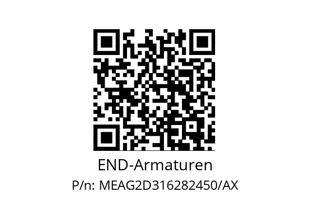   END-Armaturen MEAG2D316282450/AX