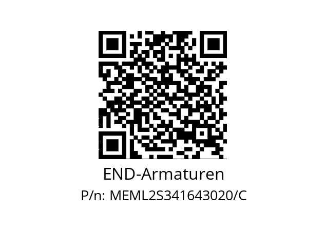   END-Armaturen MEML2S341643020/C