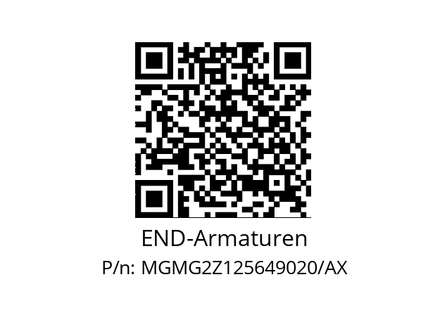   END-Armaturen MGMG2Z125649020/AX