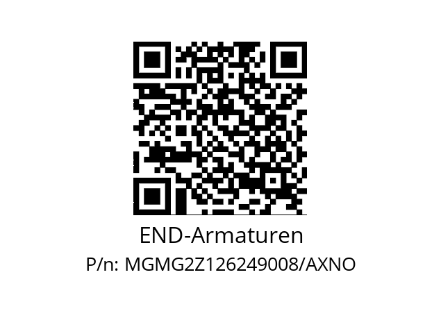   END-Armaturen MGMG2Z126249008/AXNO