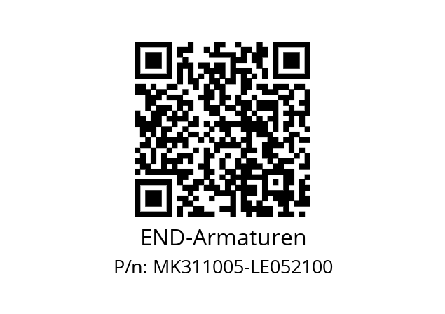   END-Armaturen MK311005-LE052100