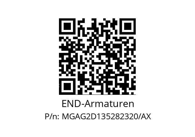   END-Armaturen MGAG2D135282320/AX