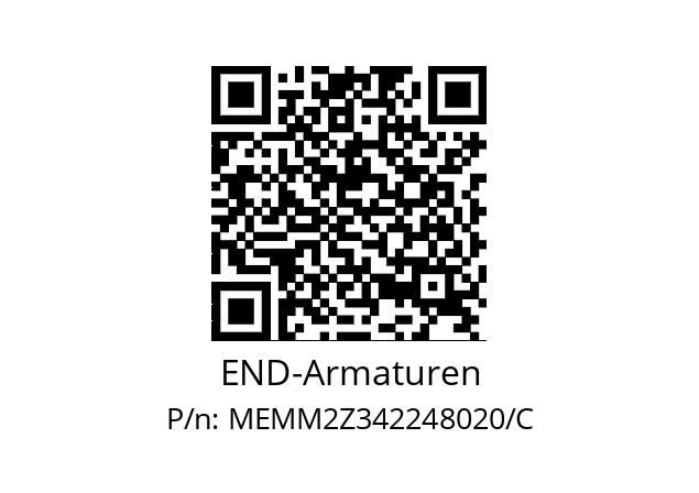   END-Armaturen MEMM2Z342248020/C