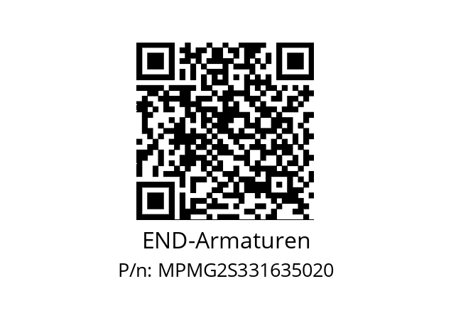   END-Armaturen MPMG2S331635020