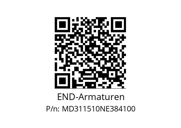   END-Armaturen MD311510NE384100