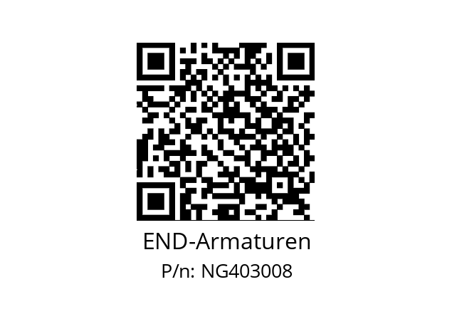   END-Armaturen NG403008