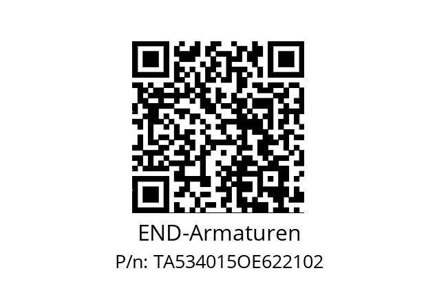   END-Armaturen TA534015OE622102