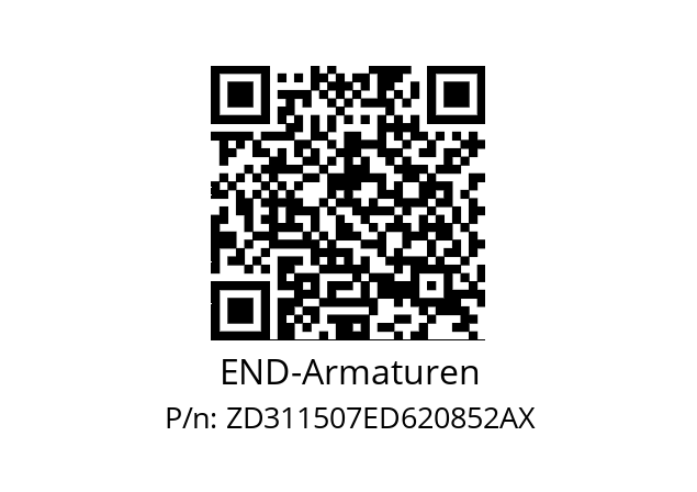   END-Armaturen ZD311507ED620852AX