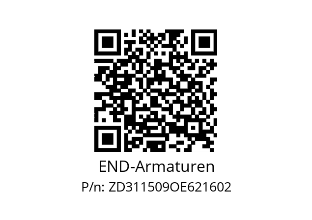   END-Armaturen ZD311509OE621602