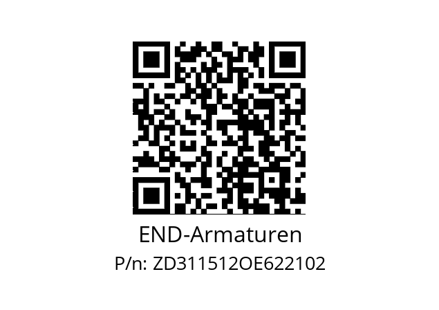   END-Armaturen ZD311512OE622102