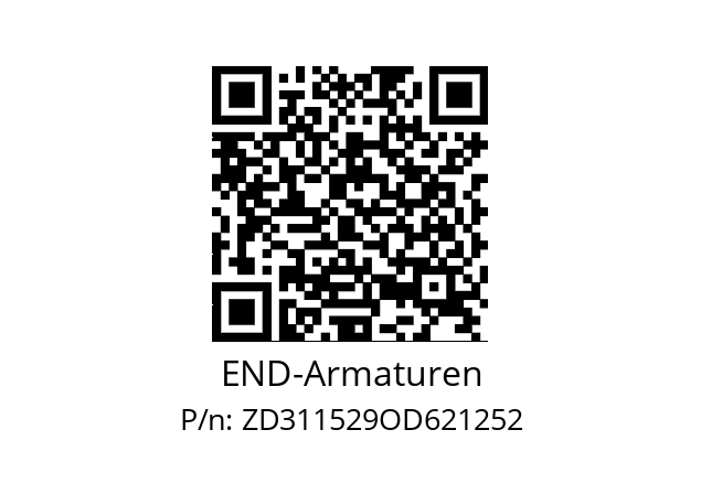   END-Armaturen ZD311529OD621252