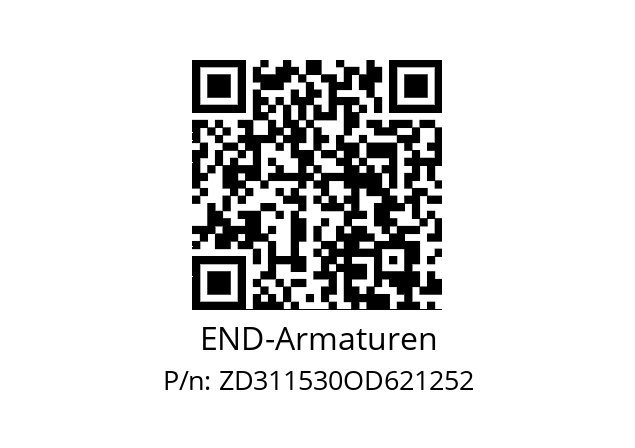   END-Armaturen ZD311530OD621252