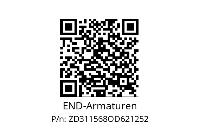   END-Armaturen ZD311568OD621252