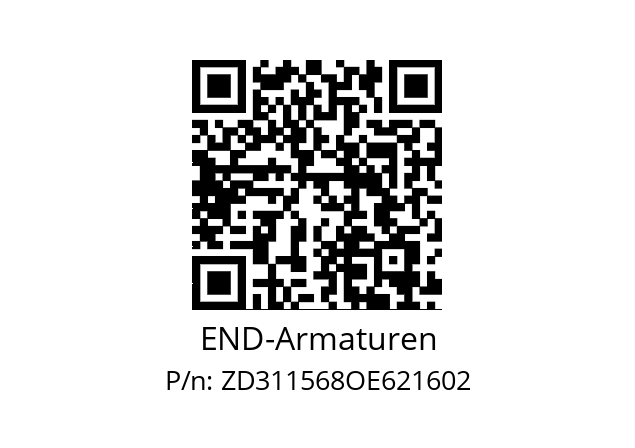   END-Armaturen ZD311568OE621602