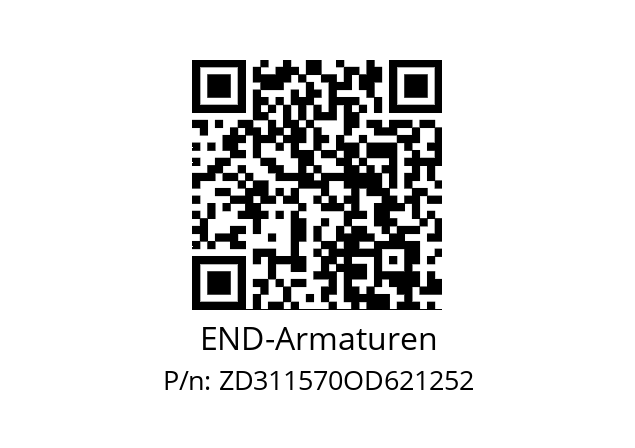   END-Armaturen ZD311570OD621252