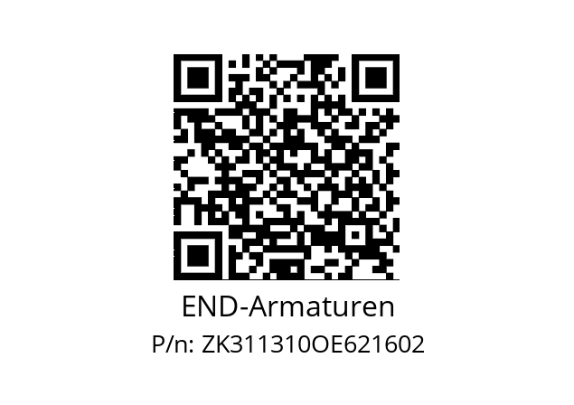   END-Armaturen ZK311310OE621602