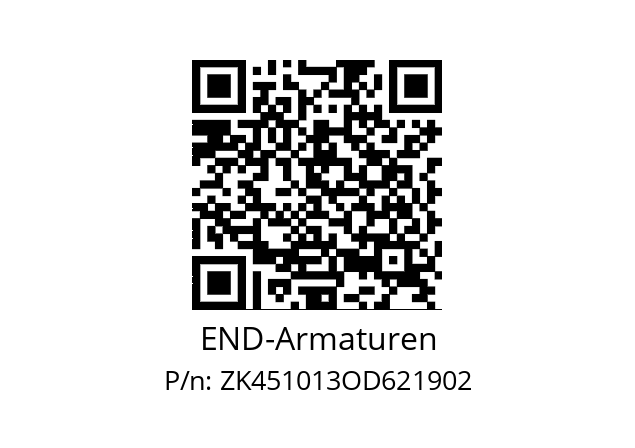   END-Armaturen ZK451013OD621902