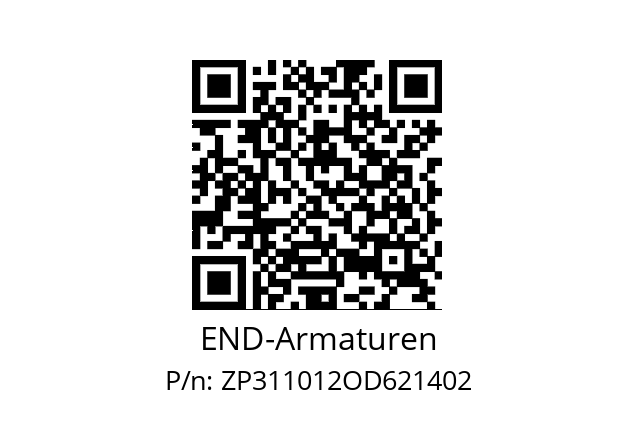   END-Armaturen ZP311012OD621402