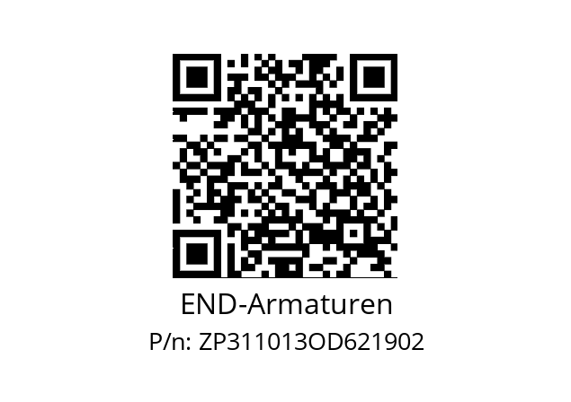   END-Armaturen ZP311013OD621902