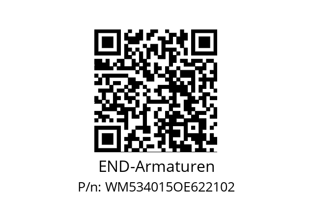   END-Armaturen WM534015OE622102