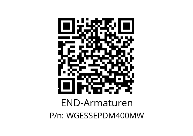   END-Armaturen WGESSEPDM400MW