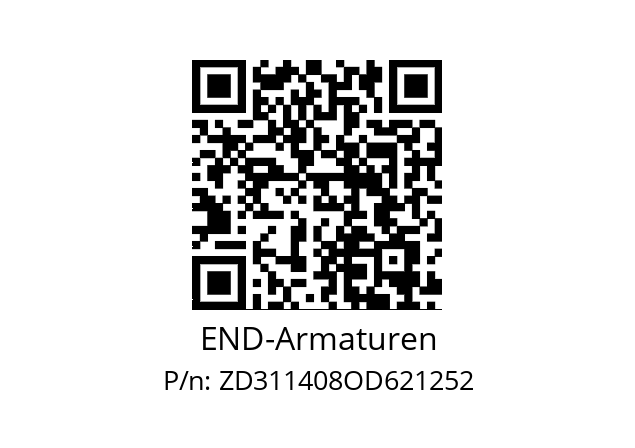   END-Armaturen ZD311408OD621252