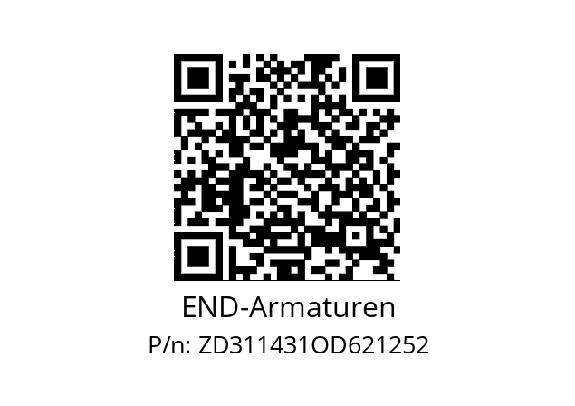   END-Armaturen ZD311431OD621252