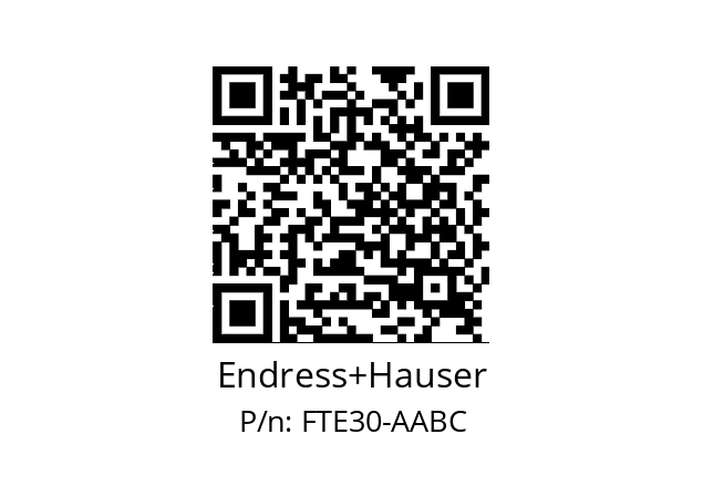   Endress+Hauser FTE30-AABC