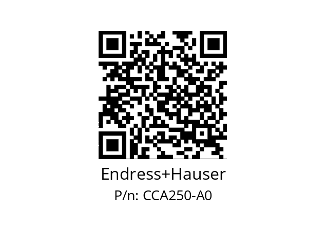   Endress+Hauser CCA250-A0