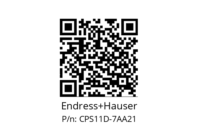   Endress+Hauser CPS11D-7AA21