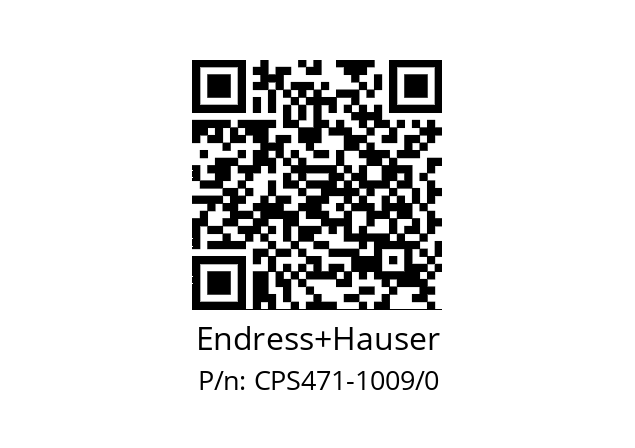   Endress+Hauser CPS471-1009/0