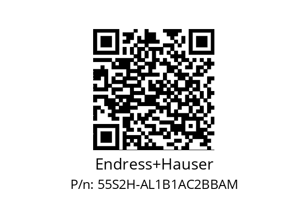   Endress+Hauser 55S2H-AL1B1AC2BBAM