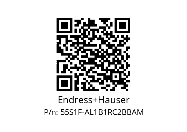   Endress+Hauser 55S1F-AL1B1RC2BBAM