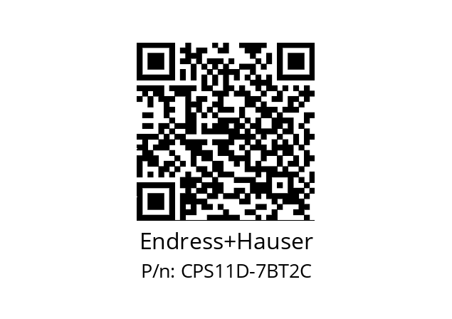   Endress+Hauser CPS11D-7BT2C