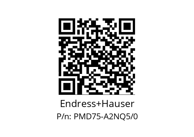   Endress+Hauser PMD75-A2NQ5/0