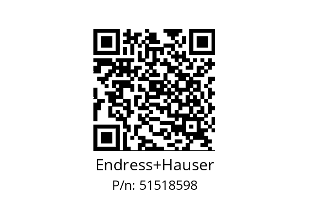   Endress+Hauser 51518598