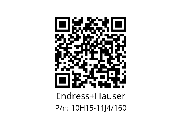   Endress+Hauser 10H15-11J4/160