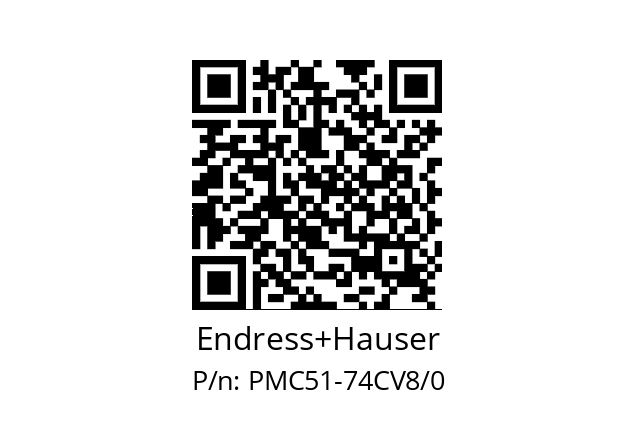   Endress+Hauser PMC51-74CV8/0